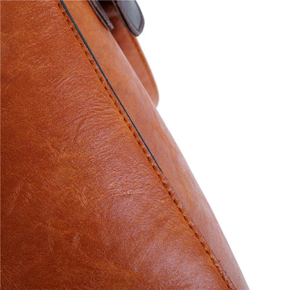 Premium Genuine Leather Kit – Handbag + Wallet + Clutch + Complimentary Toiletry Bag