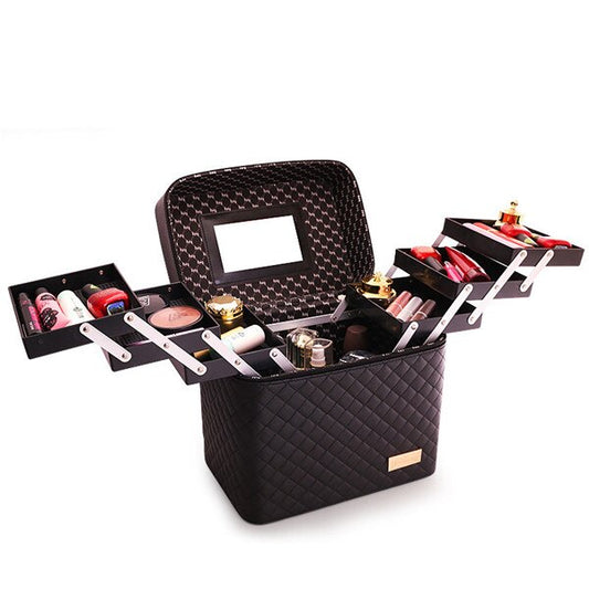 BeautyVault™ – Professional Makeup Storage Box