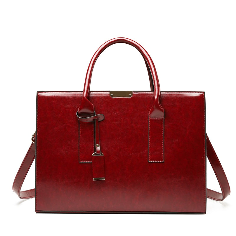Women’s Leather Set – Handbag + 2 Wallets – Premium Bags