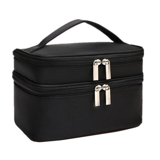 GlowTrek™ Pro Cosmetic Travel Bag – Waterproof & Smartly Organised